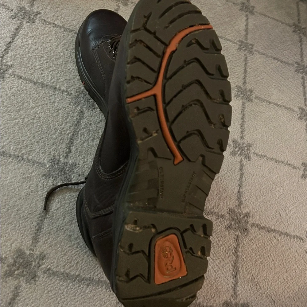 Timberland PRO Titan Dark Brown Leather Boots